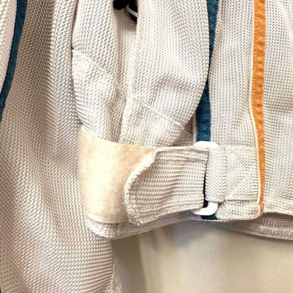 Vintage Harley Davidson Full Zip Motorcycle Armoured Jacket White Large - Picture 11 of 11